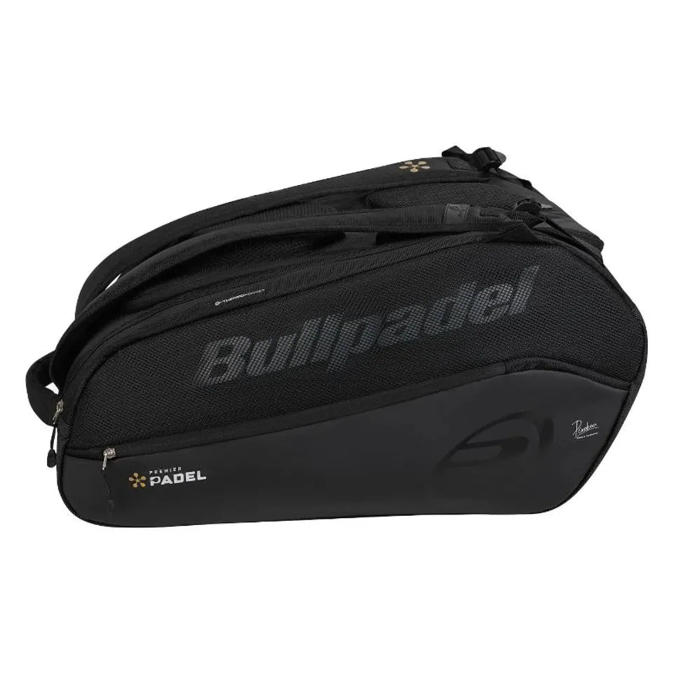 Paletero Bullpadel Pablo Cardona Premier Padel Vertex Geo Negro