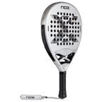 Pala de pádel NOX Genius 12K Alum XTREM by Agustín Tapia 2027, vista 3/4