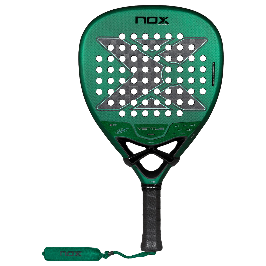 Pala de pádel NOX Ventus Attack 12K XTREM by Aimar Goñi 2027, vista frontal