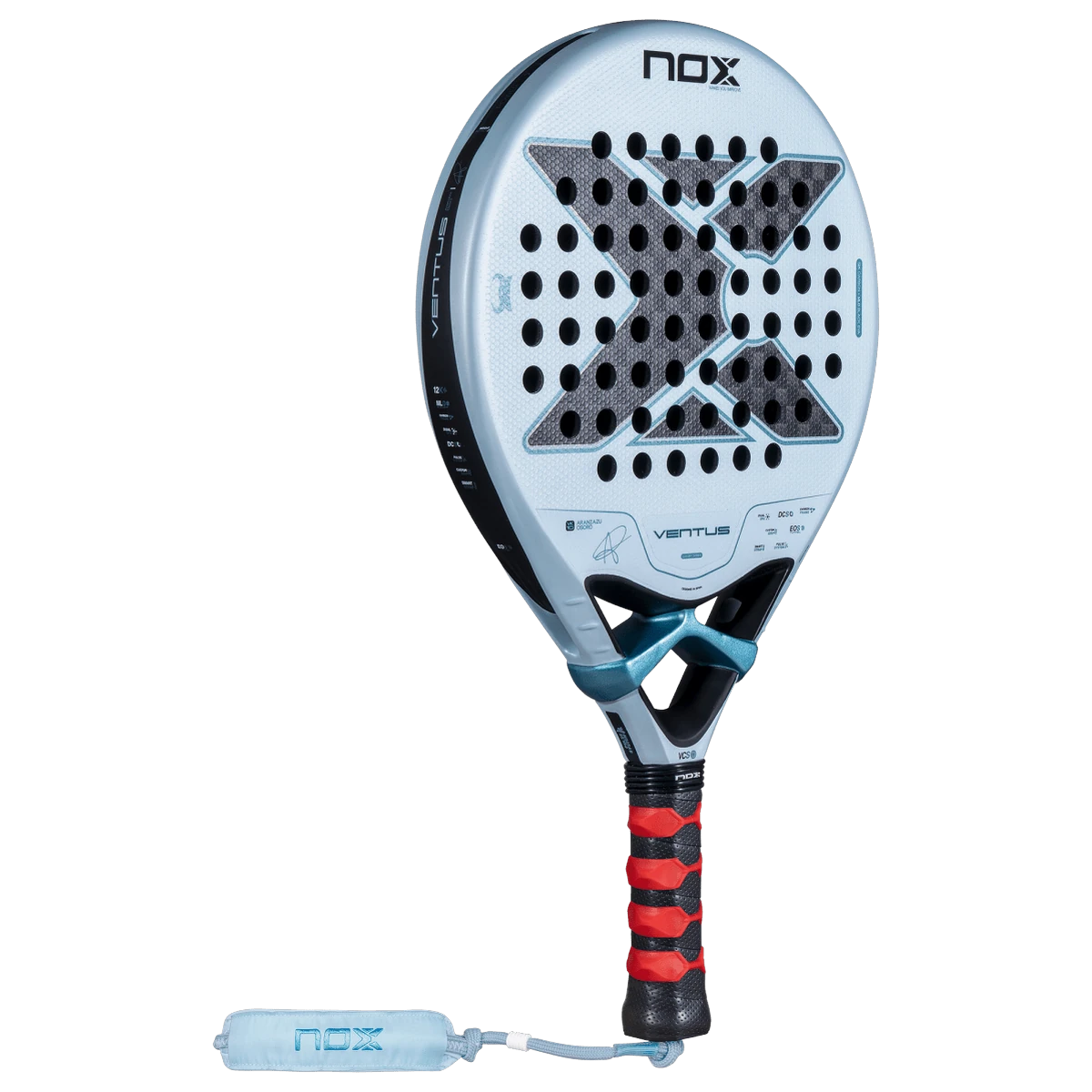 Pala de pádel NOX Ventus Control 12K by Aranzazu Osoro 2027, vista 3/4