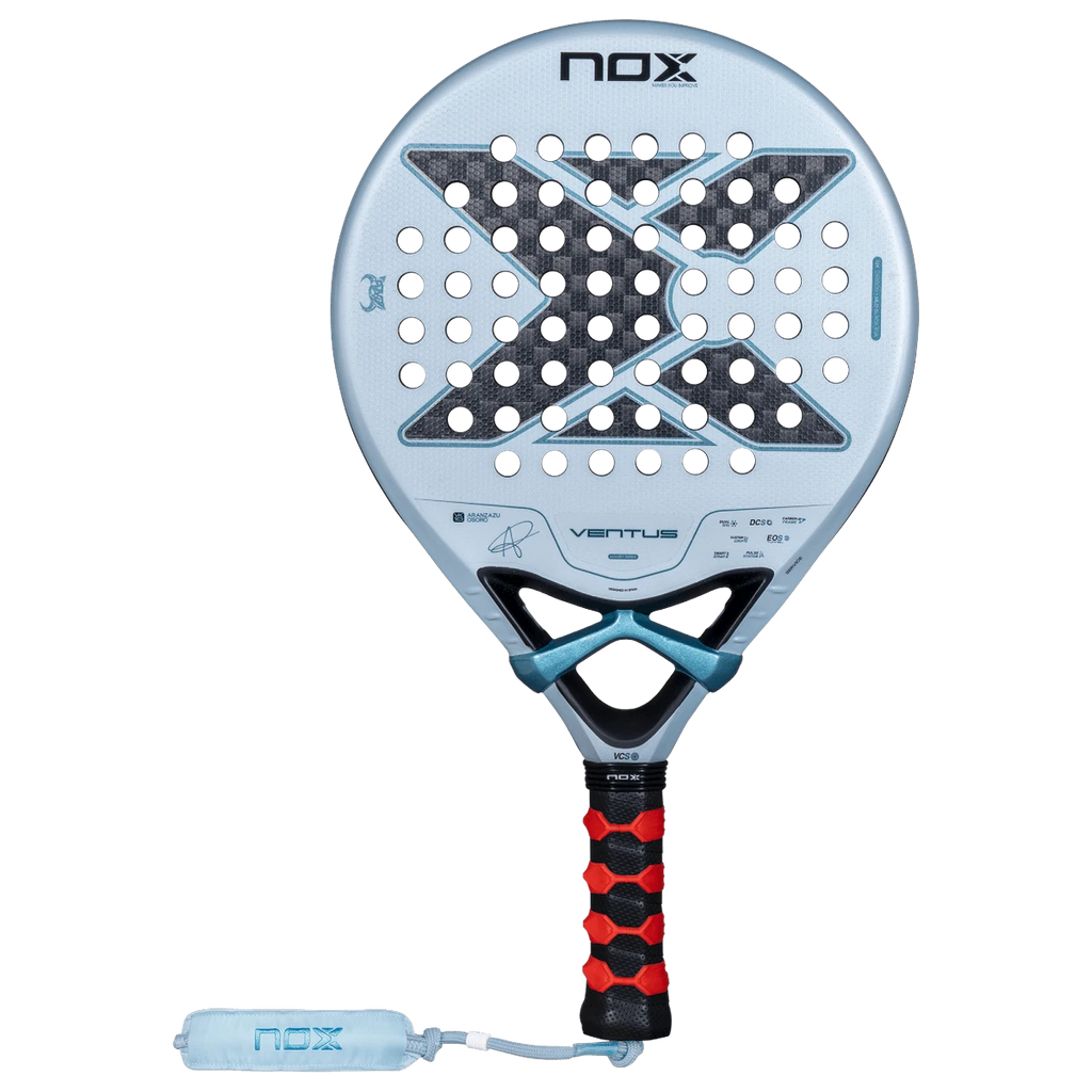 Pala de pádel NOX Ventus Control 12K by Aranzazu Osoro 2027, vista frontal